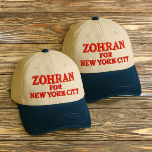 Vote Zohran Cap-Embroidered Zohran For New York City Hat