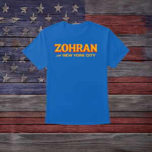 Vote Zohran, NYC’s First Muslim Mayor Tee, Mayor Zohran Mamdani 2025 T-Shirt