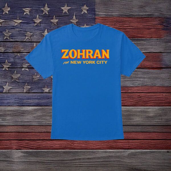 Vote Zohran, NYC’s First Muslim Mayor Tee, Mayor Zohran Mamdani 2025 T-Shirt