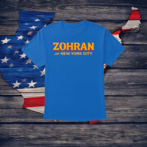 Vote Zohran, NYC’s First Muslim Mayor Tee, Mayor Zohran Mamdani 2025 T-Shirt