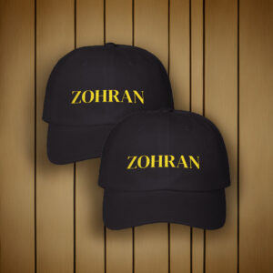 Zohran Embroidered Dad Cap - Classic Pro Zohran Mamdani Hat