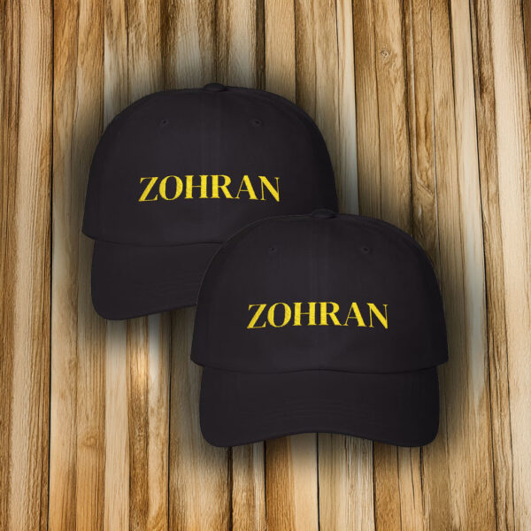 Zohran Embroidered Dad Cap - Classic Pro Zohran Mamdani Hat