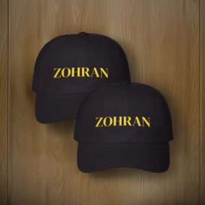 Zohran Embroidered Dad Cap - Classic Pro Zohran Mamdani Hat