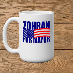 Zohran For Mayor NYC Mug - Patriotic Campaign Coffee Cup