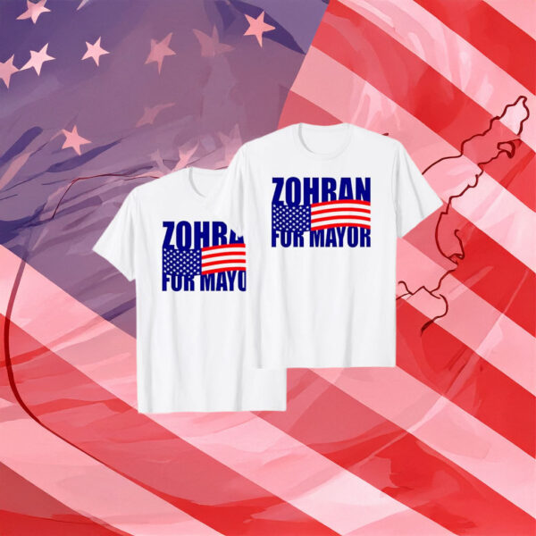 Zohran For Mayor NYC T-Shirt – New York City Election Campaign Shirt