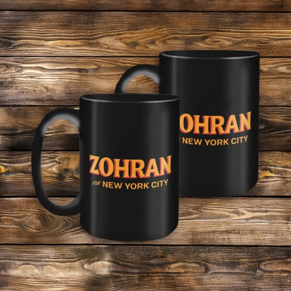 Zohran Mamdani Coffee Cup, Zohran for Mayor of New York Mug