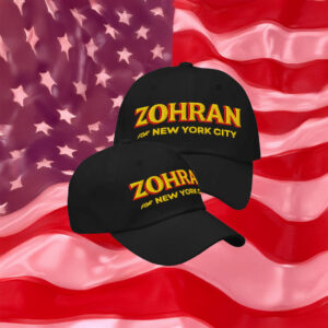 Zohran Mamdani Embroidered Hat – For New York City Campaign Cap