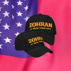 Zohran Mamdani Embroidered Hat – For New York City Campaign Cap