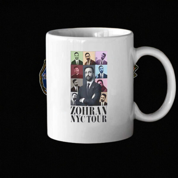 Zohran Mamdani NYC Eras Tour 2025 Mug
