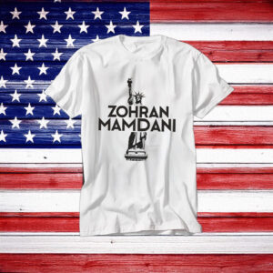 Zohran Mamdani T-Shirt – Vintage Statue of Liberty Graphic Tee, Unisex NYC Political Shirt