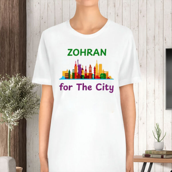 Zohran-Mamdani-for-The-City-Colorful-Skyline-Campaign-Tees