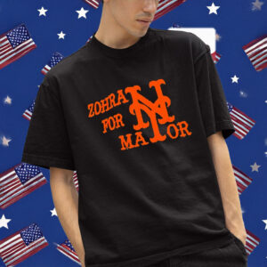 Zohran for Mayor New York Mets Logo T-Shirt