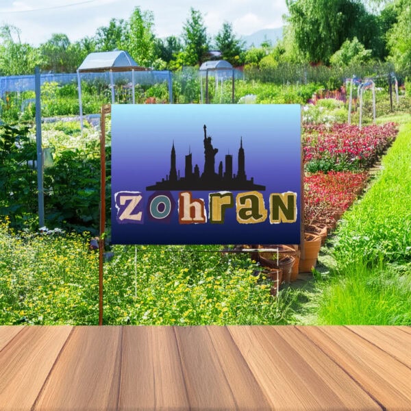 Zohran for Mayor of New York, Vote Zohran, Zohran Mamdani Yard Sign