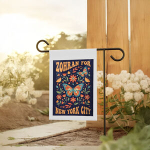 Zohran-for-NYC-Butterfly-Flag-–-Floral-Campaign-Banner