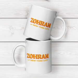Zohran for NYC Coffee Cup - Mayor Mamdani 2025 Ceramic Mug