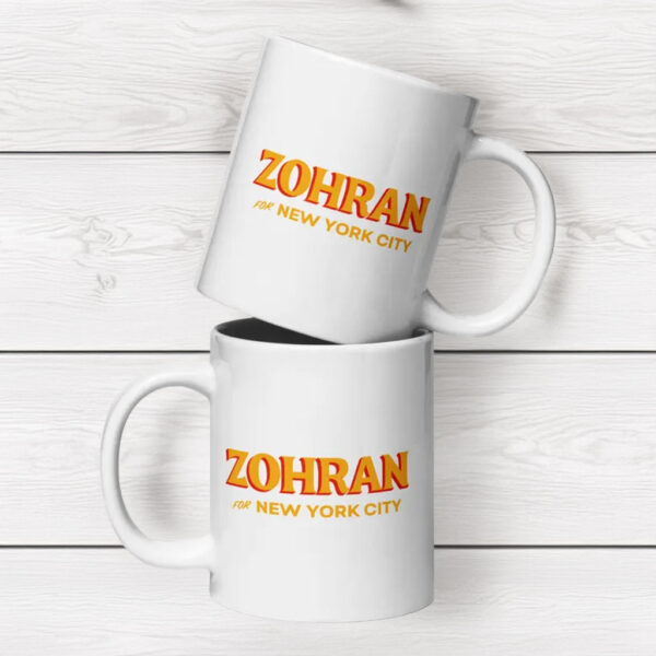 Zohran for NYC Coffee Cup - Mayor Mamdani 2025 Ceramic Mug