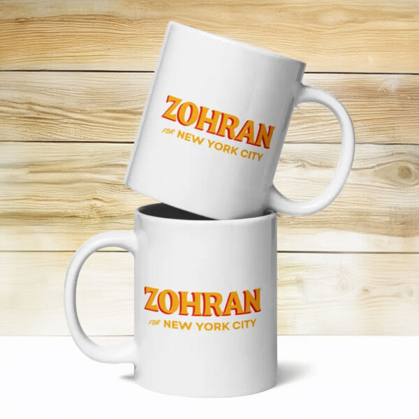Zohran for NYC Coffee Cup - Mayor Mamdani 2025 Ceramic Mug