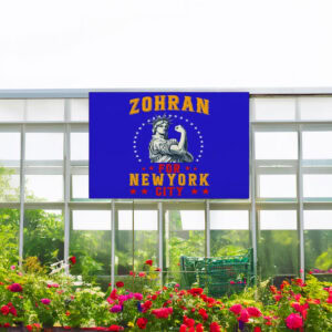 Zohran for NYC, NYC’s First Muslim Mayor Campaign Sign-Mayor Mamdani 2025 Yard Sign