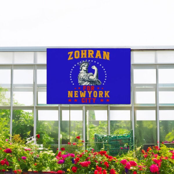 Zohran for NYC, NYC’s First Muslim Mayor Campaign Sign-Mayor Mamdani 2025 Yard Sign