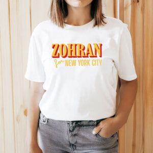 Zohran-for-NYC-Shirt-–-Vintage-Yellow-&-Red-Campaign-Tee-USA