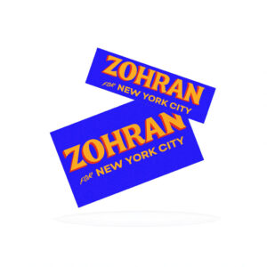 Zohran for New York City 2025 Car Magnet