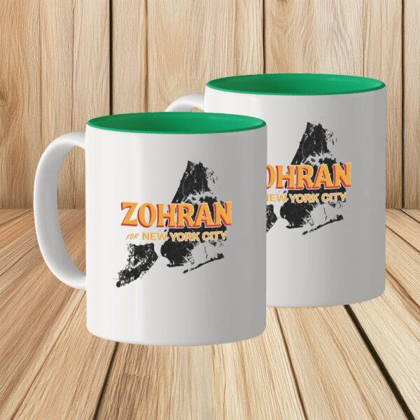 Zohran for New York City Coffee Cup, Mayor Mamdani 2025 Mug