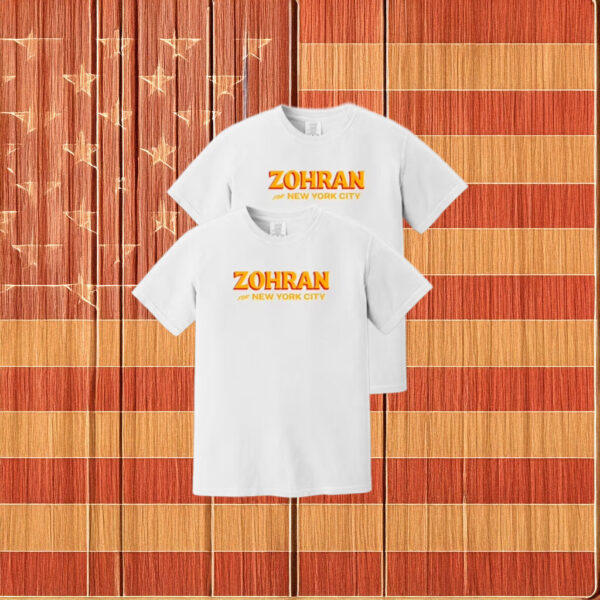 Zohran for New York City T-Shirt - Astoria DSA Politics Tee
