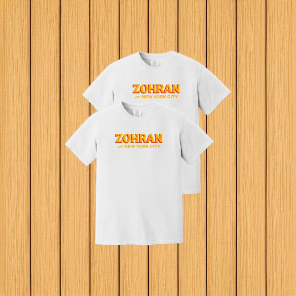 Zohran for New York City T-Shirt - Astoria DSA Politics Tee