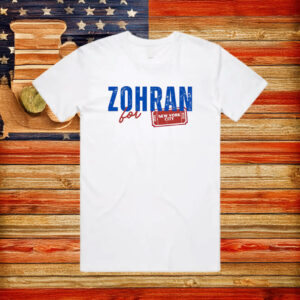 Zohran for New York City T-Shirt – Freeze Rent Tee, Rank Zohran, DSA Progressive Shirt
