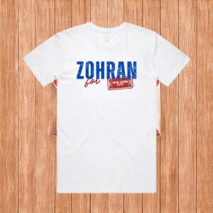 Zohran for New York City T-Shirt – Freeze Rent Tee, Rank Zohran, DSA Progressive Shirt