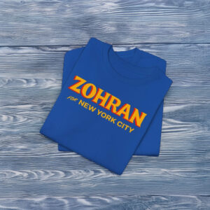 Zohran for New York City T-Shirt – Zohran Mamdani Mayor Campaign Tee, Progressive Democrat DSA Shirt