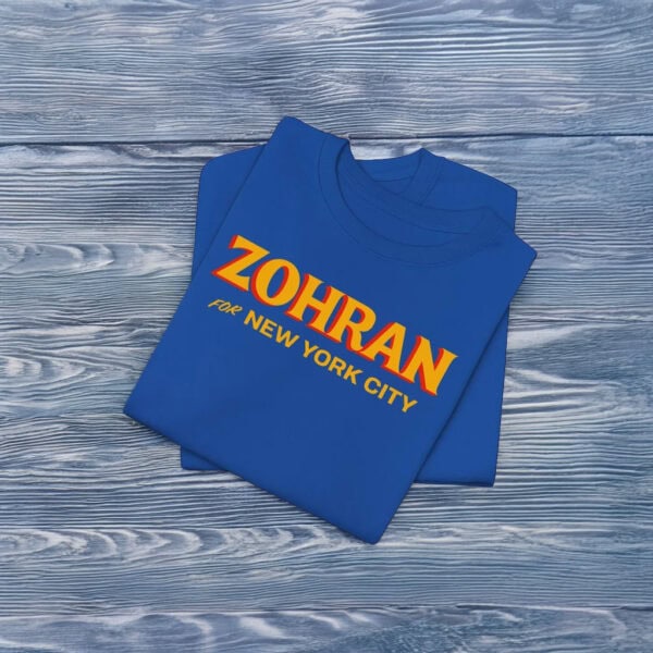 Zohran for New York City T-Shirt – Zohran Mamdani Mayor Campaign Tee, Progressive Democrat DSA Shirt