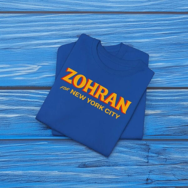 Zohran for New York City T-Shirt – Zohran Mamdani Mayor Campaign Tee, Progressive Democrat DSA Shirt