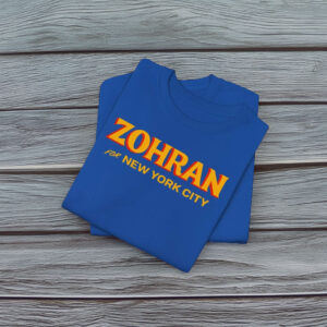 Zohran for New York City T-Shirt – Zohran Mamdani Mayor Campaign Tee, Progressive Democrat DSA Shirt