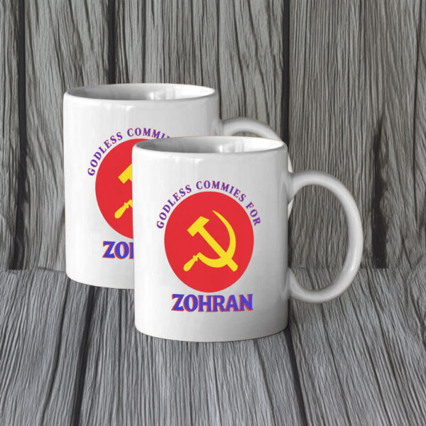 Godless Commies for Zohran Mug