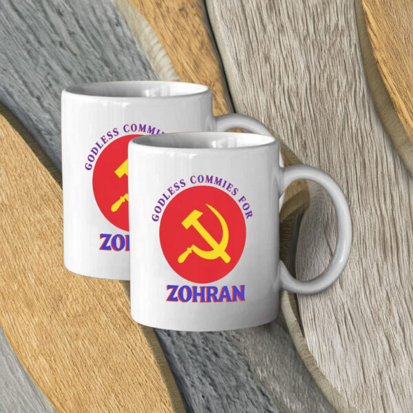Godless Commies for Zohran Mug