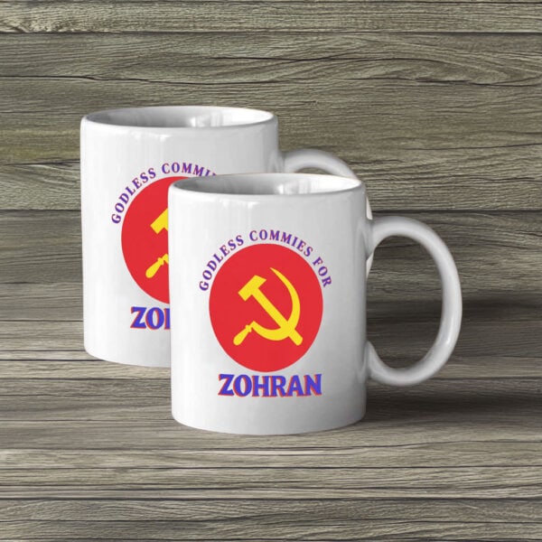 Godless Commies for Zohran Mug