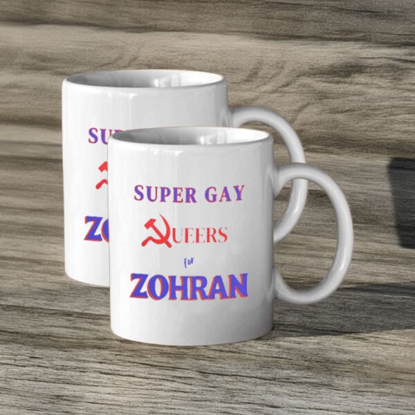Super Gay Queers for Zohran Mug