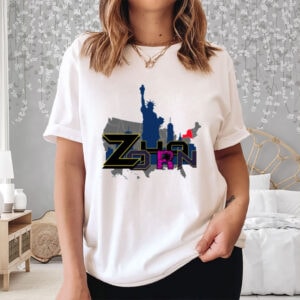 Zohran-for-NYC-Tee-–-U.S.-Map-&-Liberty-Representation