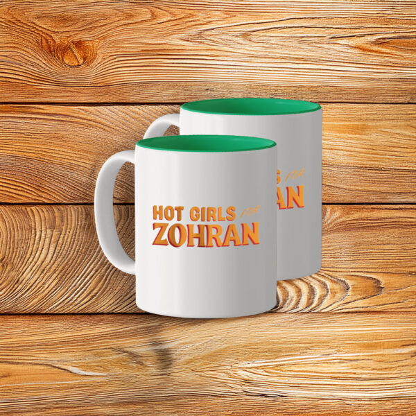 support for Zohran with this Hot Girls for Zohran Mug