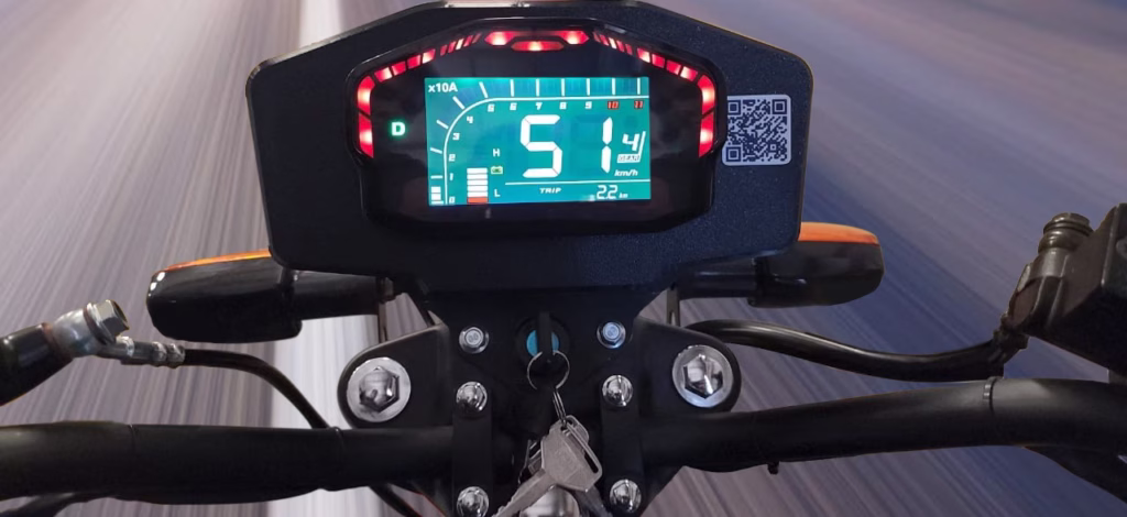 Digital Meter Instrument Cluster Electric Motorcycle ZUM 2000