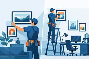 Picture Hanging Service for Homes and Offices