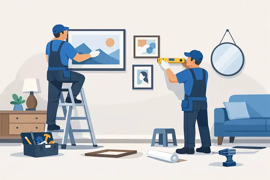 Professional Picture Hanging Services