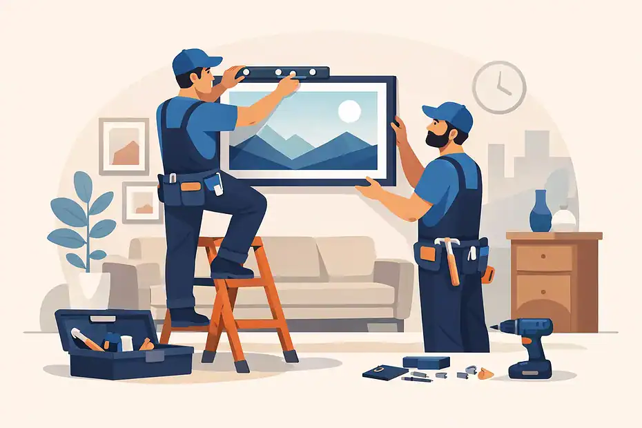 Same Day Picture Hanging Service Done Right