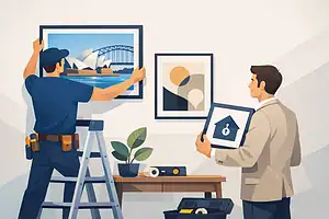 Who Installs Framed Artwork?