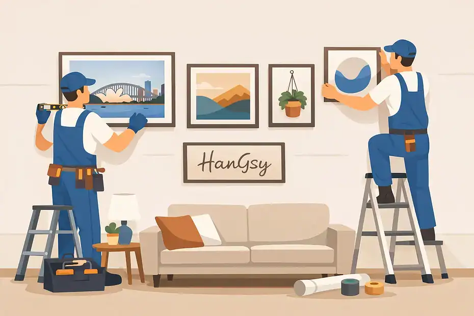 Professional Wall Art Hanging Service