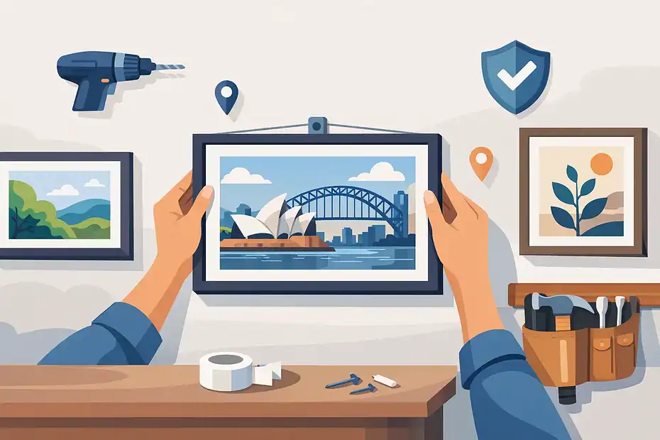 Secure Picture Mounting Sydney Homes Trust