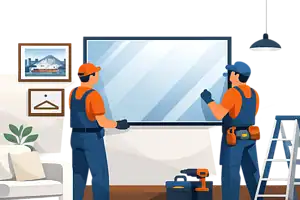 Who Installs Heavy Wall Mirrors?