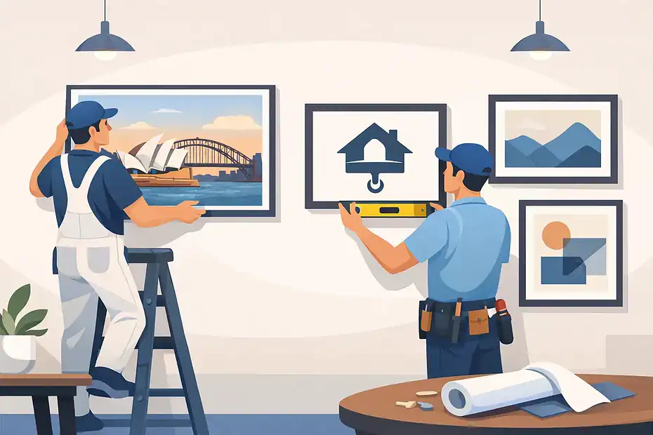 Why Hire a Professional Picture Hanging Company