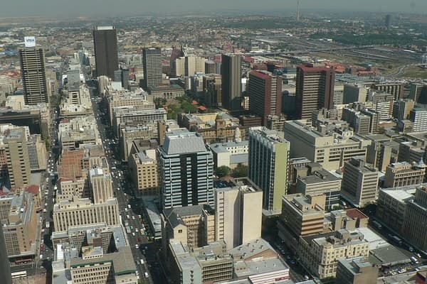 Modern cityscape highlighting economic growth in Sub-Saharan Africa.